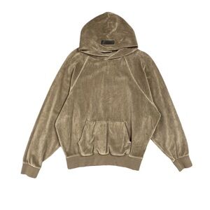 Fear of God Essentials Velour Hoodie Womens Size Small